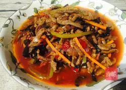 Sichuan classic - fish-flavored shredded pork recipe illustration 8