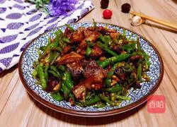 Illustration of how to make fried pork with salt 11