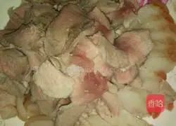 Illustration of how to make twice-cooked pork for lazy people 3