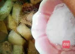 Illustration of how to stew radish with sheep and scorpion 10