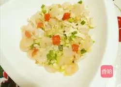 Fried shrimps with egg whites Illustration of how to do it 8