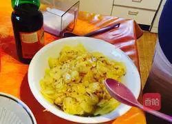 Illustration of how to make German potato salad 6