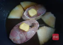 Winter Melon Stewed Herring Recipe Illustration 7