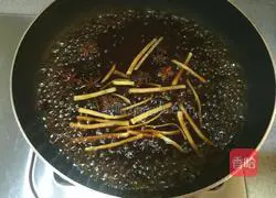 Illustration of how to make plain roast goose 3