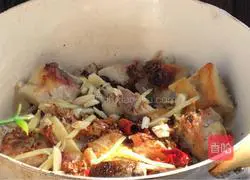 Illustration of how to make pan-fried glutinous rice cake 11