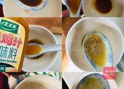 Cantonese-style pan-fried grilled shrimp and broccoli stuffed with glue 5