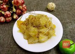 Illustration of how to make shredded yam 8