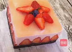 Strawberry Yoghurt Mousse Cake (6 inches) Recipe Illustration 11