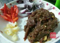 Illustration of how to make satay beef 4