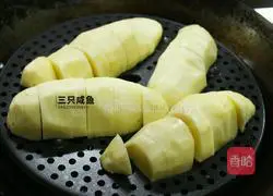 Bitter Melon Stuffed with Mashed Potatoes Illustration 4