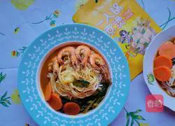 Illustration of how to make Indian curry noodles 8