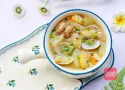 Winter Melon Clam Soup Recipe Illustration 12