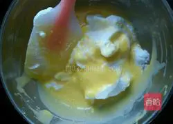 Illustration of how to make cheese cocoa mousse cake 5