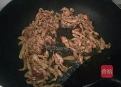 Illustration of how to make fish-flavored shredded pork 4