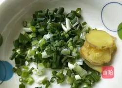 Illustration of braised shrimp with seeds 2