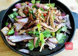 Illustration of how to make sizzling beef 6