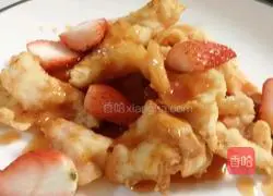 Illustration of how to make sweet and sour shrimp crackers 8