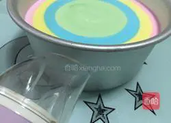 Illustration of how to make colorful mousse 19