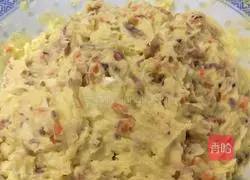 Illustration of how to make mashed potato salad that makes you cry while eating 7