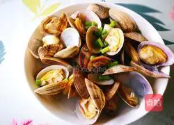 Sake steamed clams Practice illustration 6