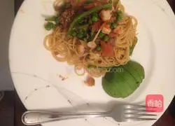 Illustration of how to make avocado pasta 7