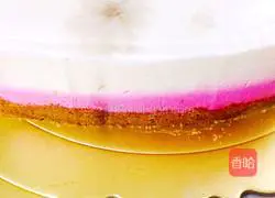 Illustration of how to make cherry blossom gradient mousse 13