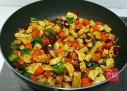 Illustration of how to make Kung Pao Chicken 9