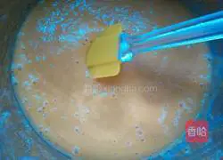 Mango jelly Illustration of how to make mousse cake 16