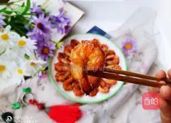 Illustration of braised prawns in oil 14