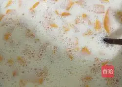 Mango mousse cup Practice illustration 3