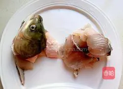 Illustration of how to make boiled fish 1