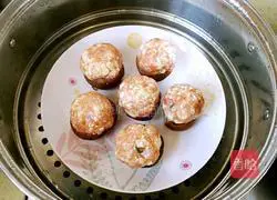 Illustration of how to make tofu balls stuffed with mushrooms 7
