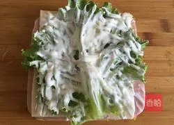 Spinach Toast Sandwich Recipe Illustration 4