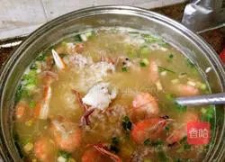  Illustration of how to make seafood porridge 17