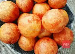 Illustration of how to make sweet potato balls 6