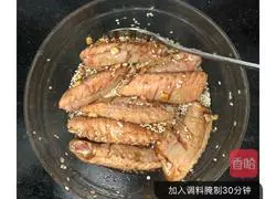 Illustration of grilled chicken wings 3