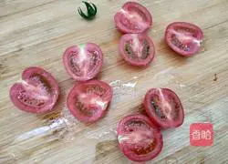 Illustration of how to make salad bitter chrysanthemum 4