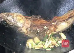 Illustration of how to cook the whole fish with Zijiang 9