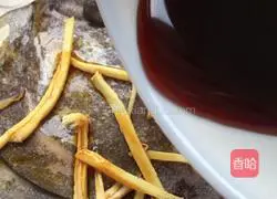 Illustration of steamed opium fish head 5