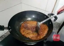 Illustration of the men's version of boiled fish 6