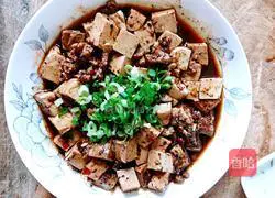 Home-style minimalist Mapo Tofu Illustration of how to do it 11