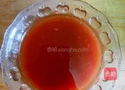 Sweet and sour pork ribs and potatoes Illustration of how to make version 6