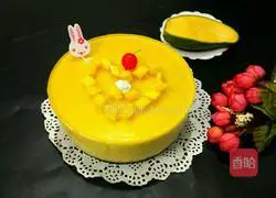 Mango Mousse Recipe Illustration 16
