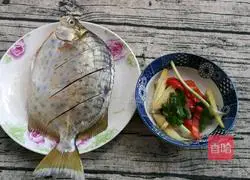 Illustration of how to make pan-fried golden drum fish 6