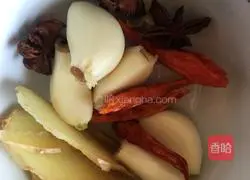 Illustration of how to make sauerkraut and pork ribs 3