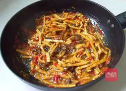 Illustration of how to make fish-flavored shredded pork 7