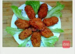 Illustration of how to make fried chicken wings 8