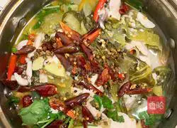 Illustration of how to make the rice dish 