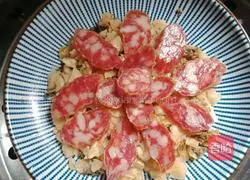 # steamed vegetables# Illustration of how to make steamed sausages with plum vegetables 7