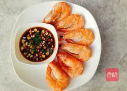 Illustration of steamed prawns 6